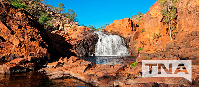 Waterfall in Kakadu National Park Northern Territory
