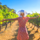 Woman in the Sun in a Winery in Margaret River Western Australia - Thumbnail